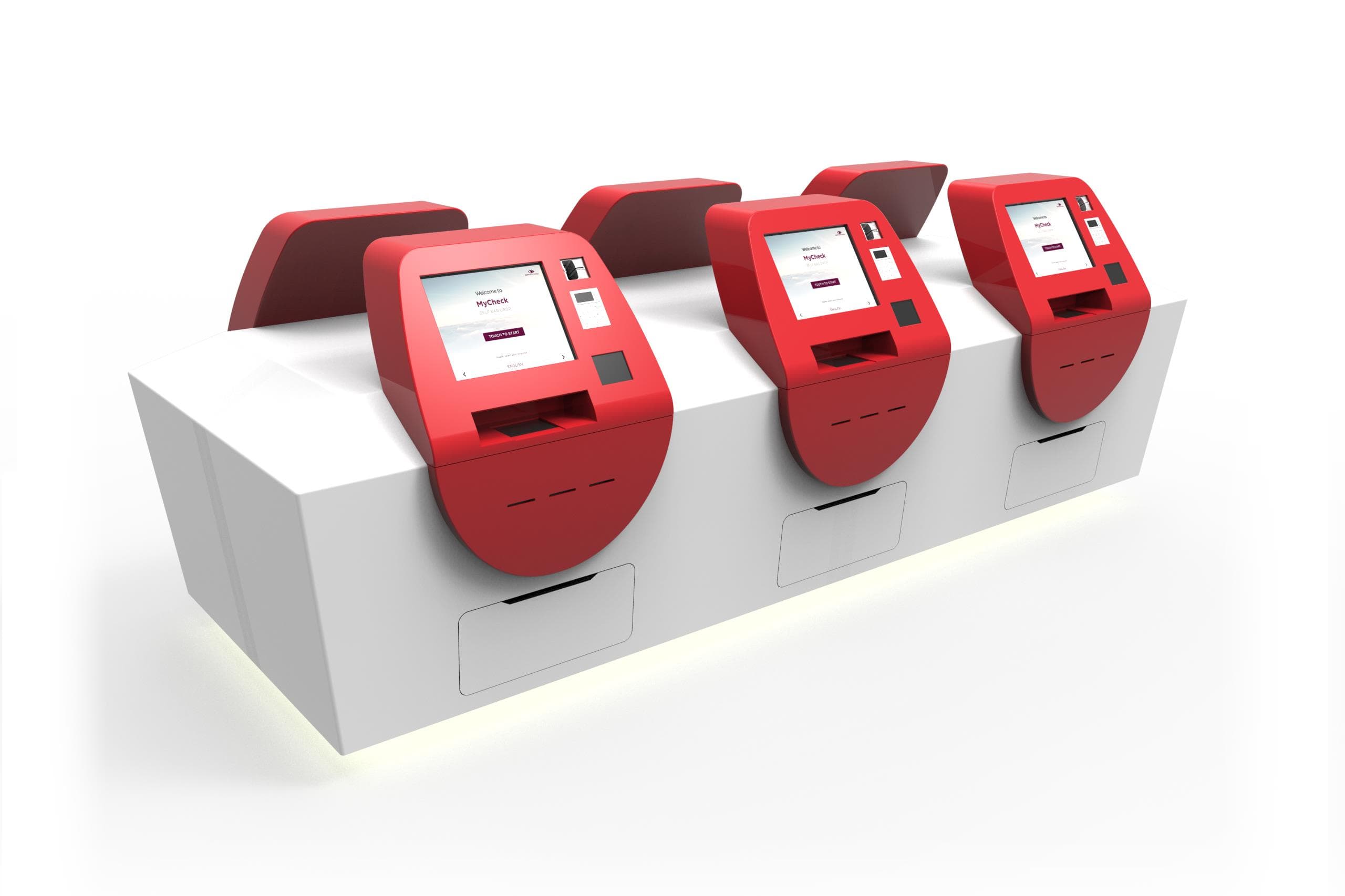 Self Service Check-in Kiosks and Islands